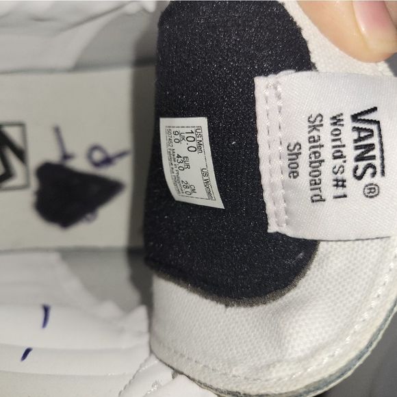 NWOT Van's Light Green & White Sk8 Checkerd Sk8 Hightop Sneakers - Picture 9 of 9